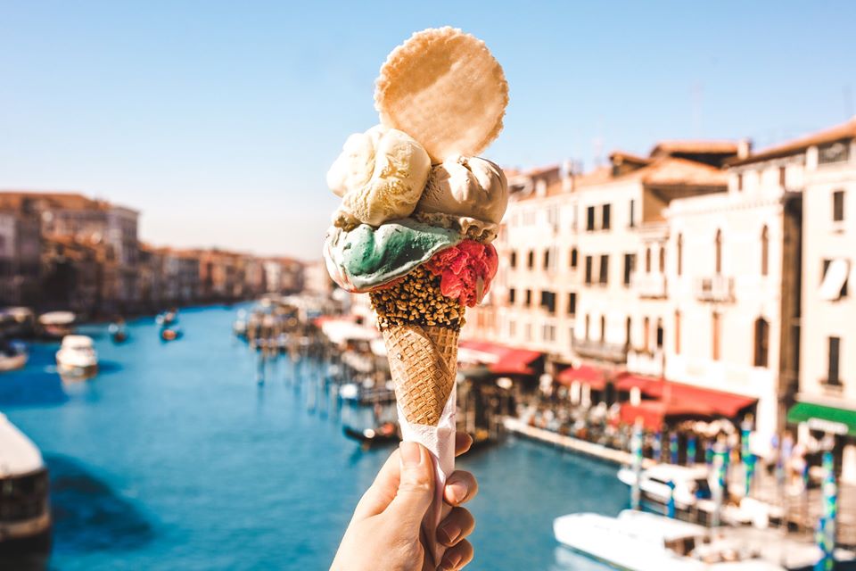 Gelato, Italy