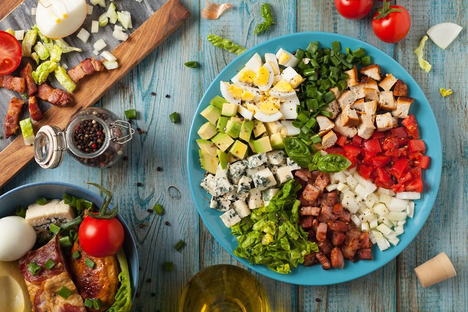 Classic Cobb Salad Recipe From La La Land | Travel and Food Network