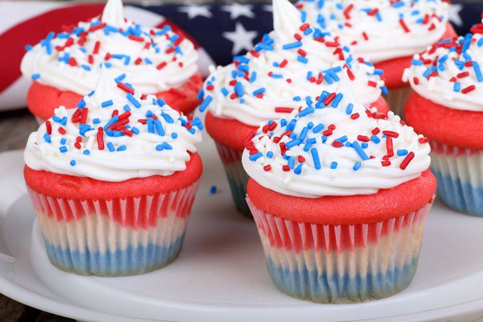 4th of July Cupcakes