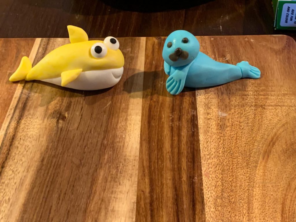 Fondant animals