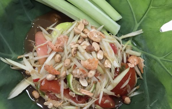 Thai Raw Papaya Salad