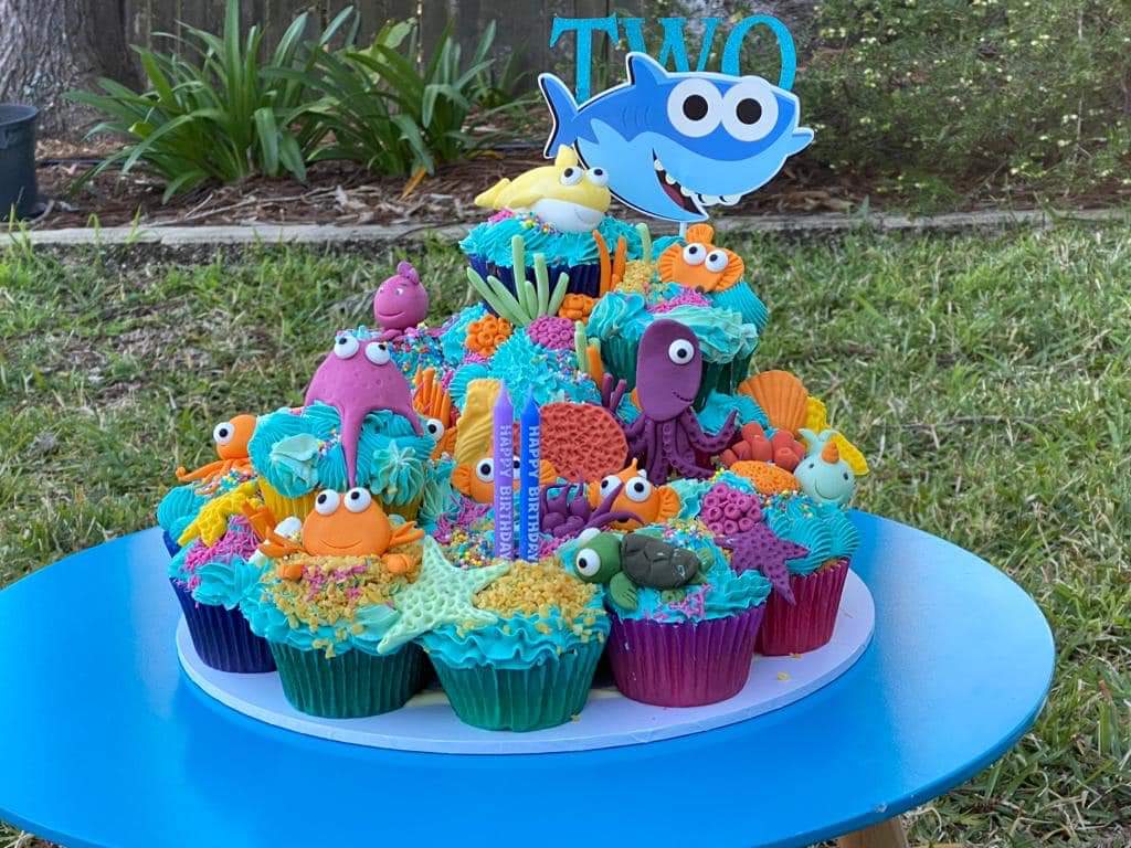 Coral Reef Cake