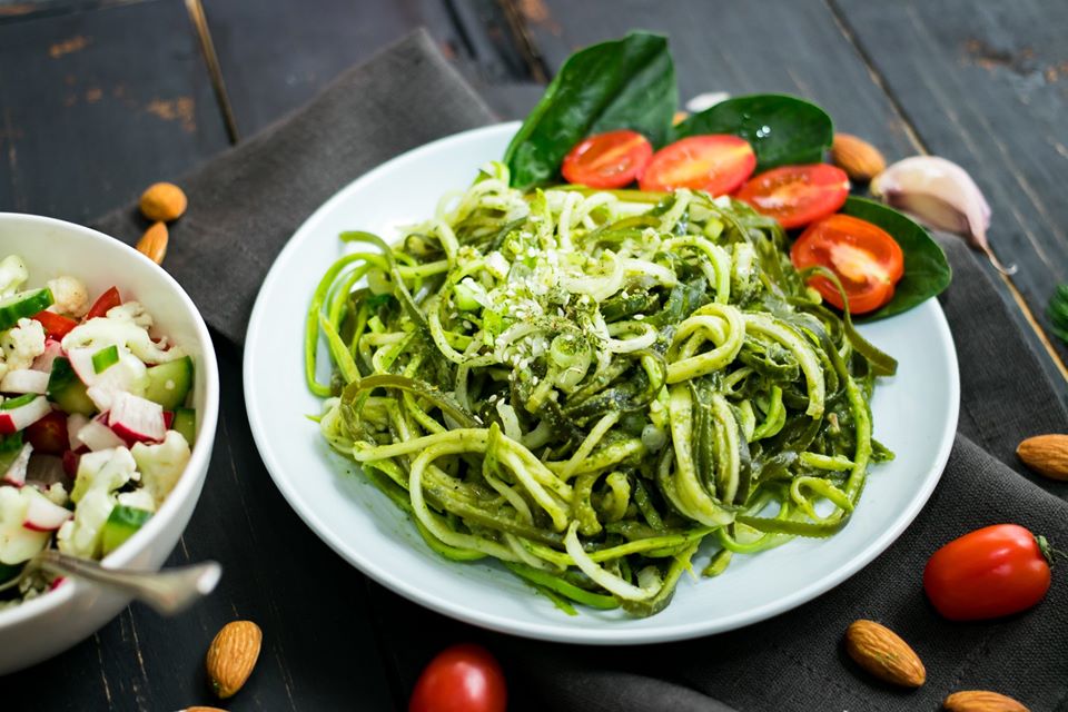 Stir Fried Zucchini Noodles