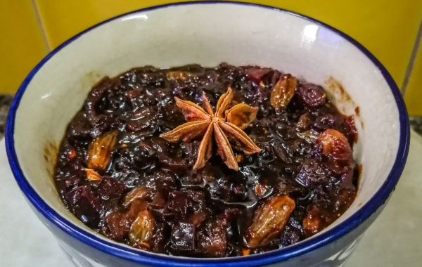 Plum and Raisin Chutney