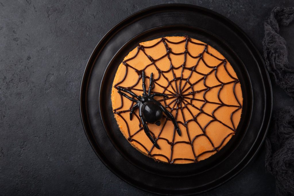 halloween cheesecake