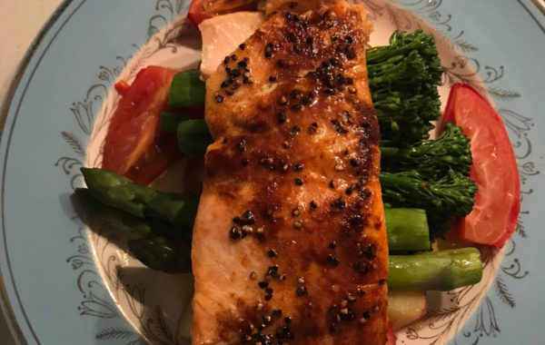 Baked Salmon - Zahir