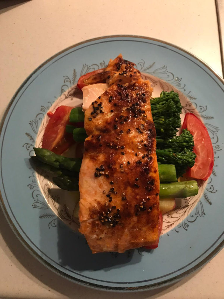 Baked Salmon - Zahir