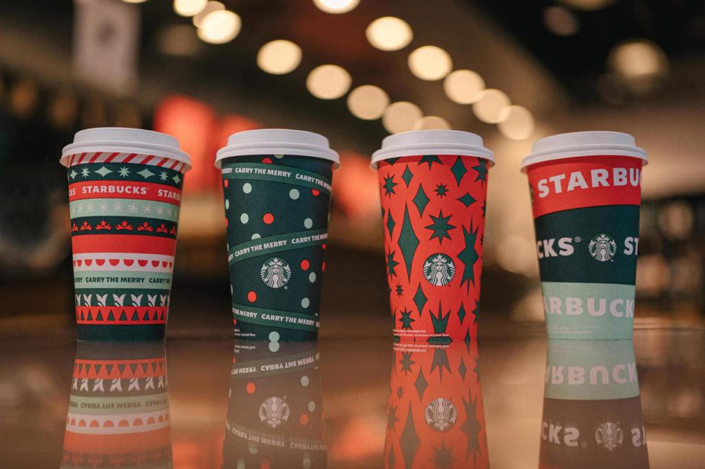 starbucks red cups