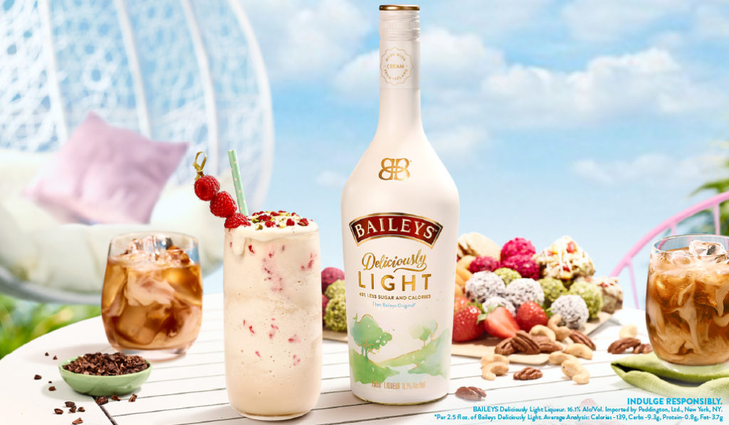 Baileys' All-New 'Light' Irish Cream Has 40% Less Sugar & Calories