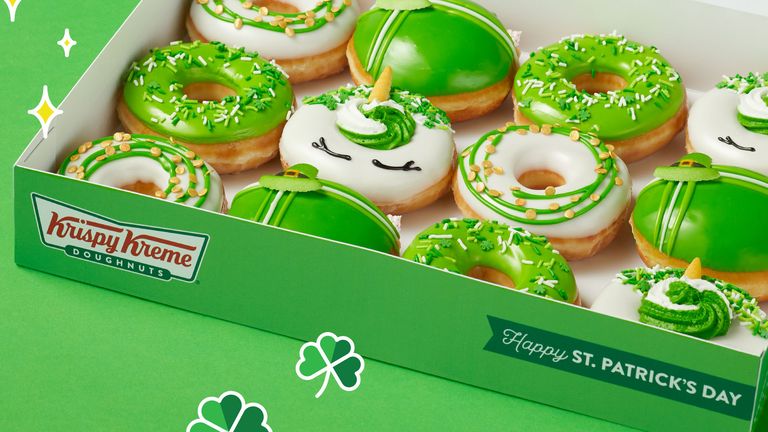 Krispy Kreme Is Handing Out Free St. Patrick's Day Donuts Today and Tomorrow