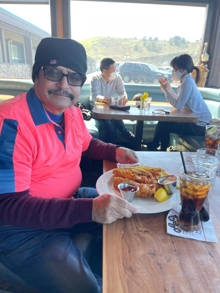 Manoj Chopra at Nicks Restaurant