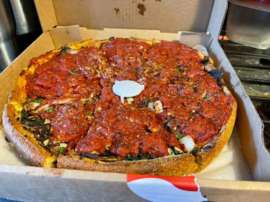 The Classic Chicago Style Pizza