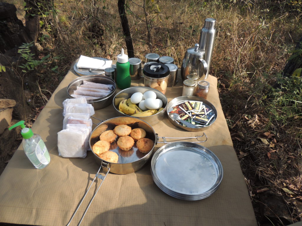 The breakfast spread- healthy and tasty