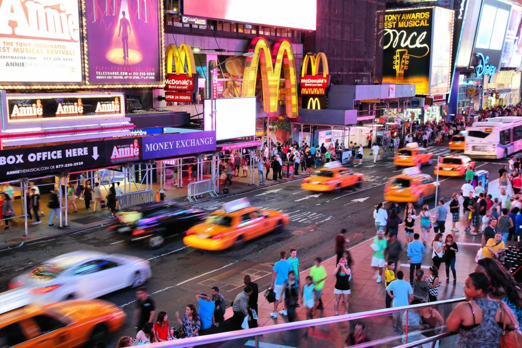 McDonald's at Times Square in New York