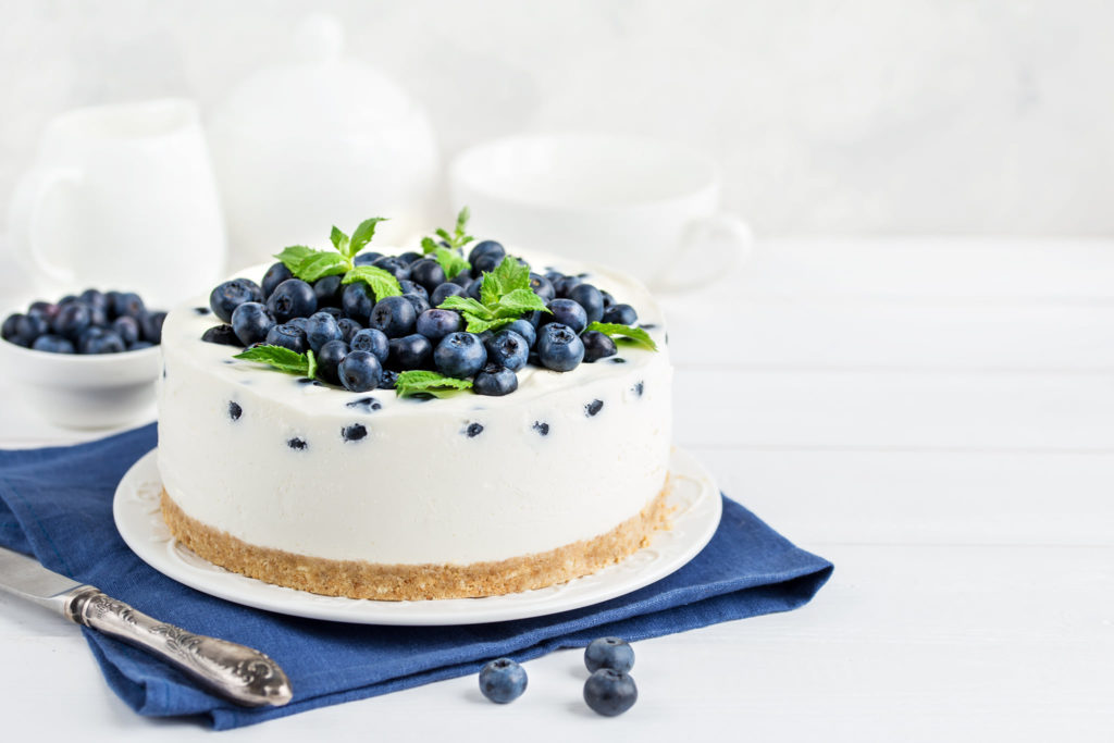 No-Bake Blue Berry Cheesecake
