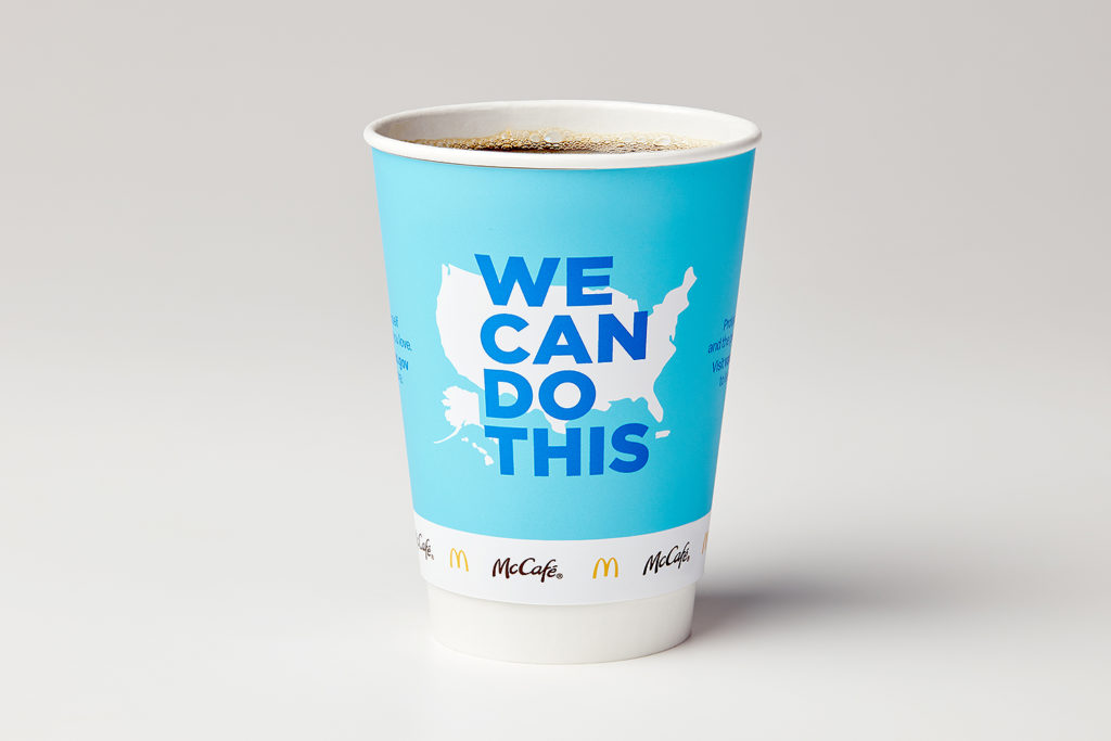 McDonald's Is Changing Its Coffee Cups To Promote The Covid-19 Vaccine