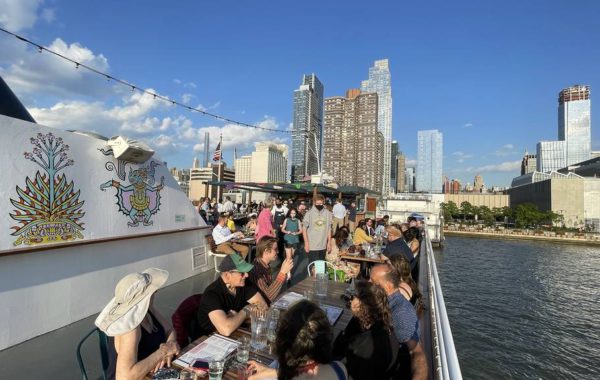 NYC's Only Floating Mexican Restaurant Is Now Open On The Hudson River