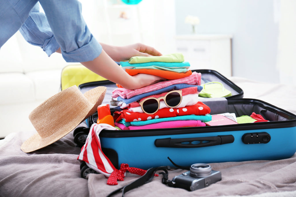 beach luggage - women