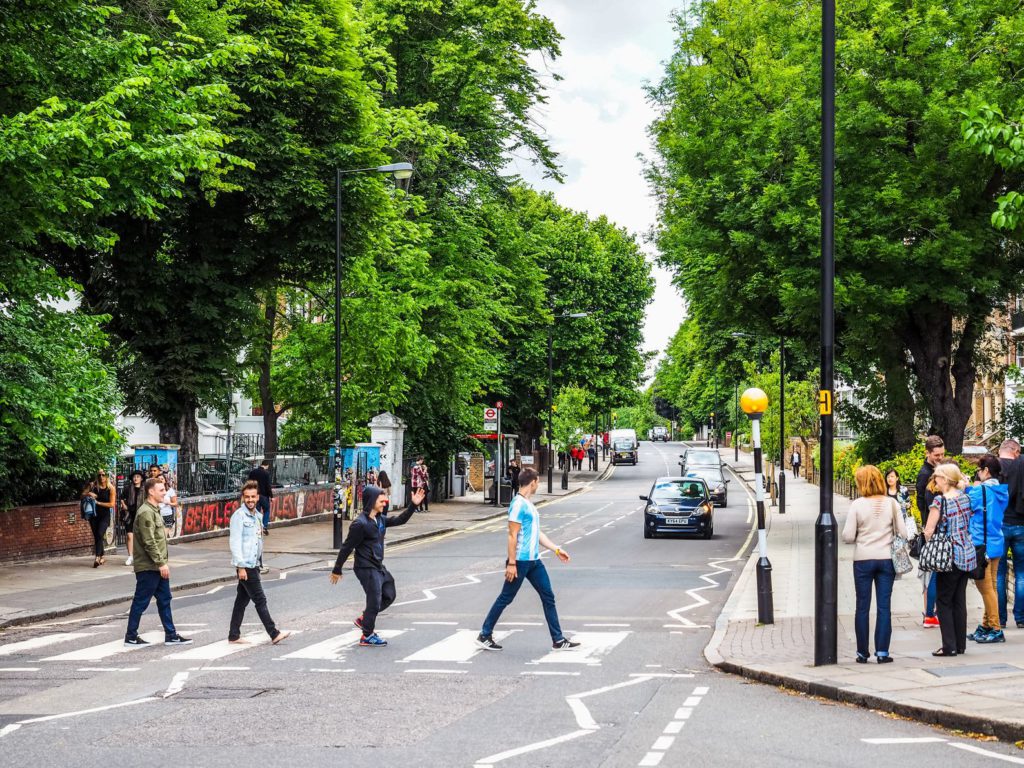 Abbey Road in St John’s Wood