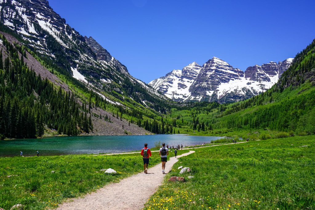 A hike in Aspen