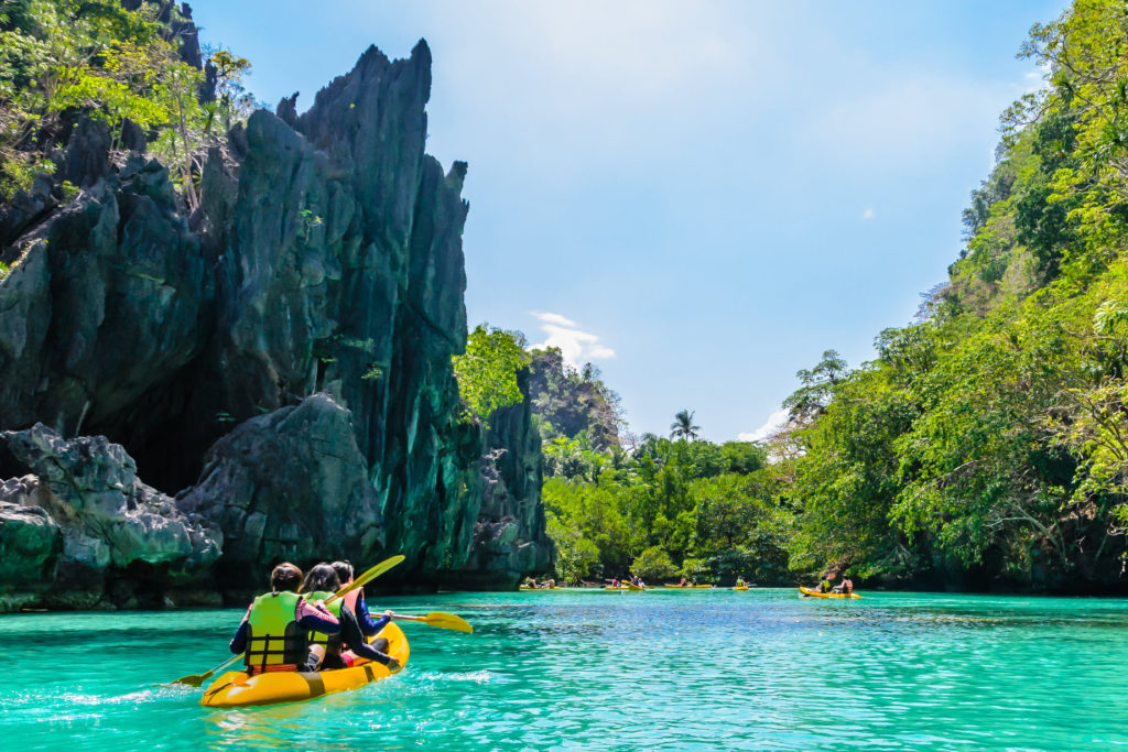 Kayaking in El Nido