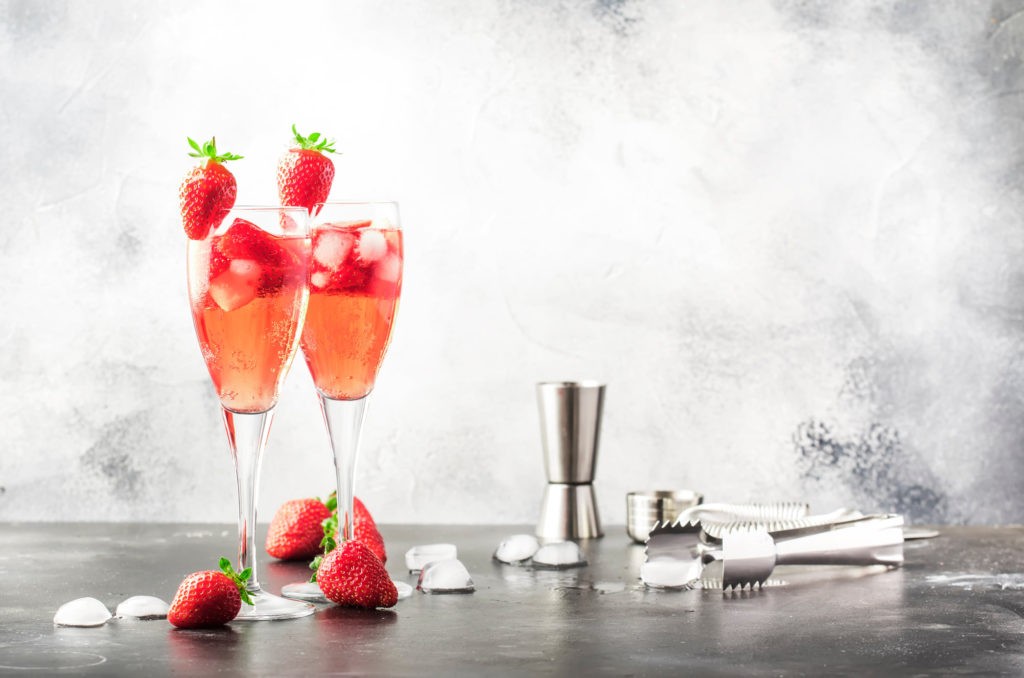 Strawberries + Champagne