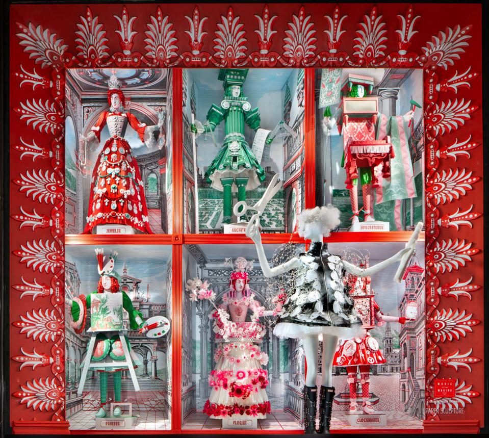 Bergdorf Goodman 2022 Holiday WindowBY RICKY ZEHAVI