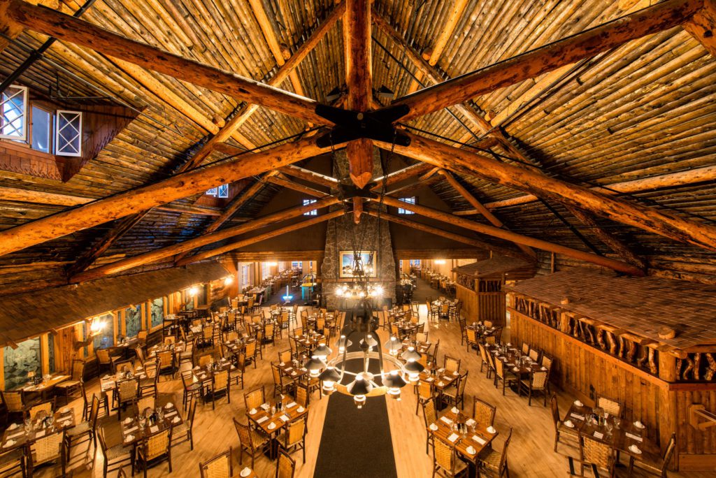 The Old Faithful Inn Dining Room