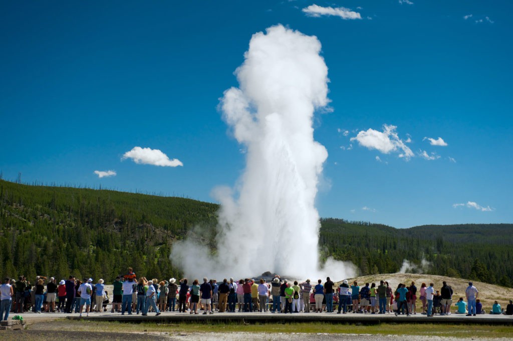 The Old Faithful Geyser