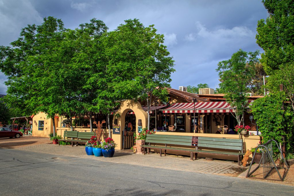 The iconic Oscar's Cafe near the west entrance to Zion National Park in Springdale