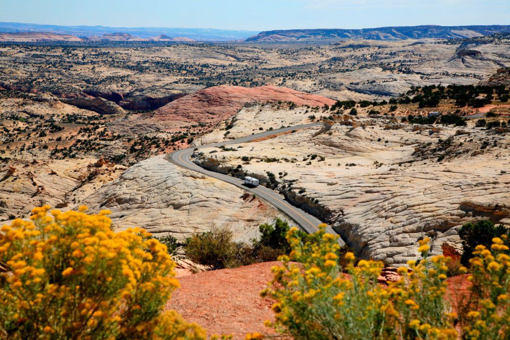 Highway 12 Scenic Byway east of Escalante, Utah