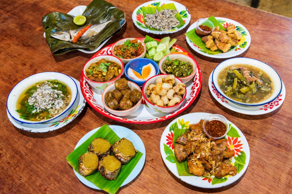 Northern Thai food.