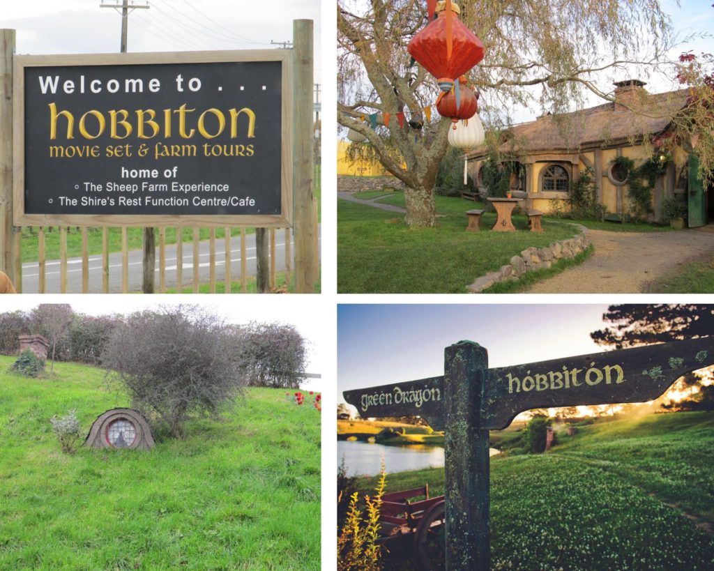 Tours around the Hobbiton set include visits to The Green Dragon Inn, The Mill and cosy hobbit homes. Photo: Pranav Taplu