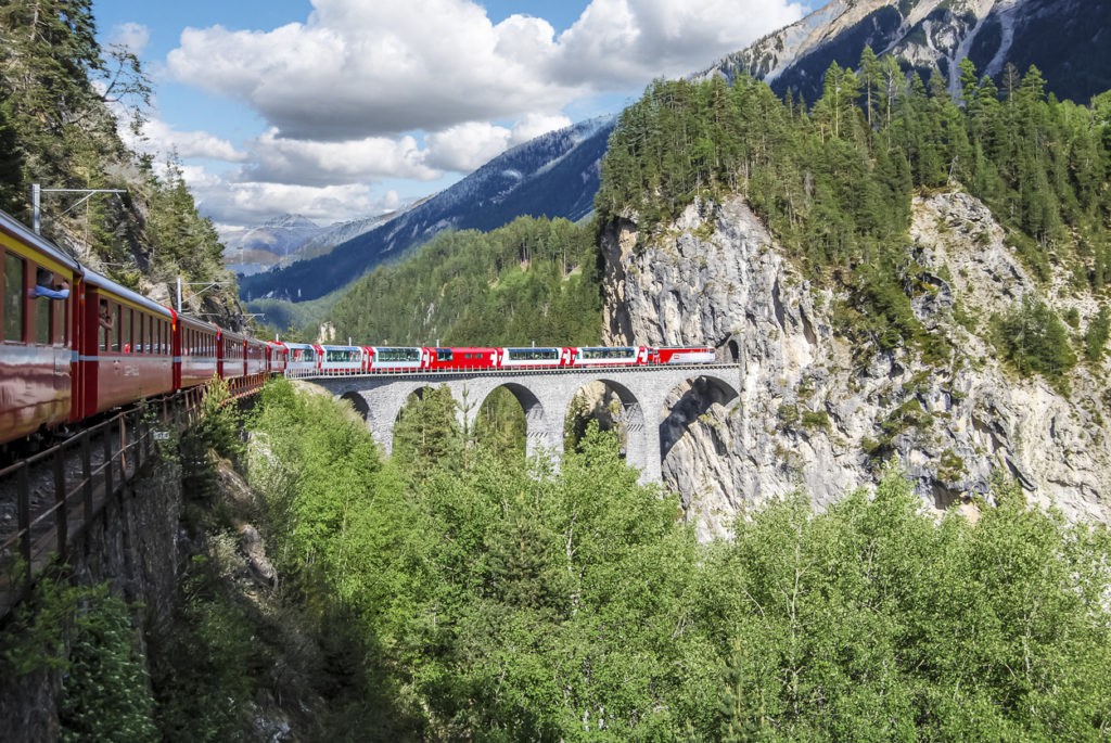 News at 9: World's longest passenger train runs through Swiss Alps, Ain Dubai Wheel to remain closed till 2023 and more