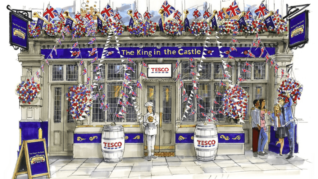 Tesco to Open First London Pub Ahead of King Charles' Coronation