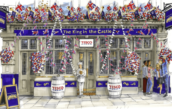 Tesco to Open First London Pub Ahead of King Charles' Coronation