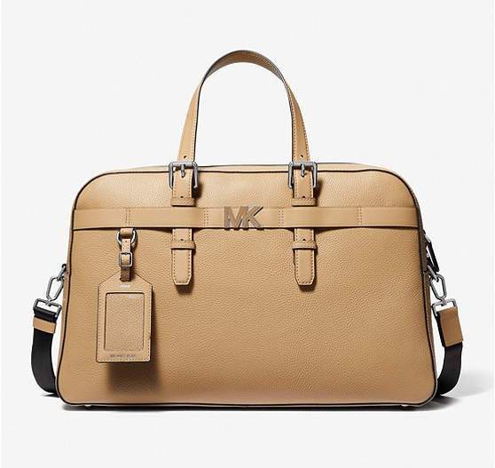 Hudson Pebbled Leather Travel Bag