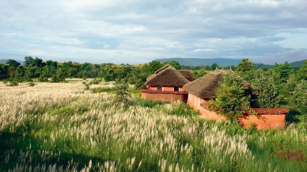 Sarai at Toria has rammed-earth mud cottages. Photo courtesy Sarai at Toria