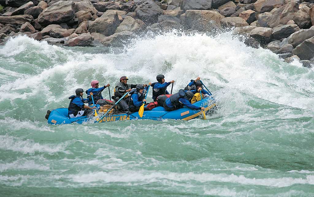 River rafting