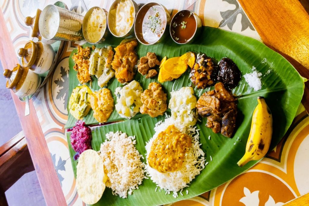 Onam Thaali at Kamat’s Legacy