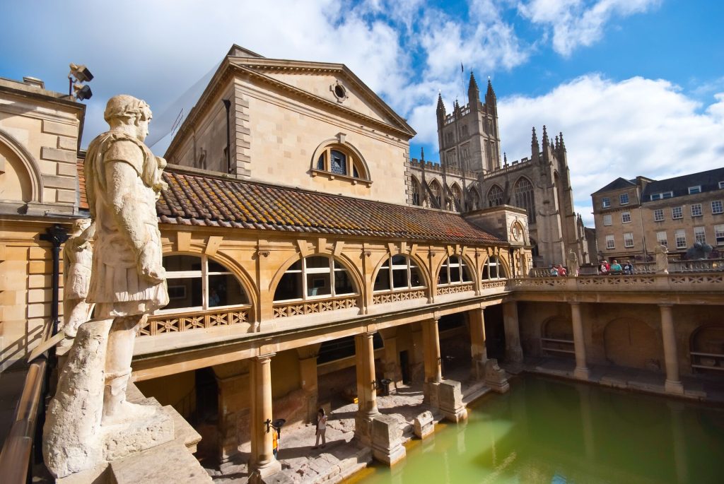 Visit the incredibly well-preserved Roman Baths on Trafalgar's Make Travel Matter Experience