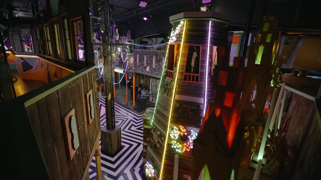 Meow Wolf – which is a completely immersive art experience called 'House of Eternal Return' 