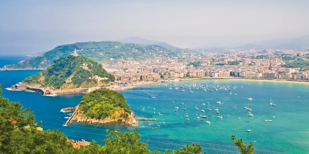 Bay of La Concha, San Sebastian, Spain