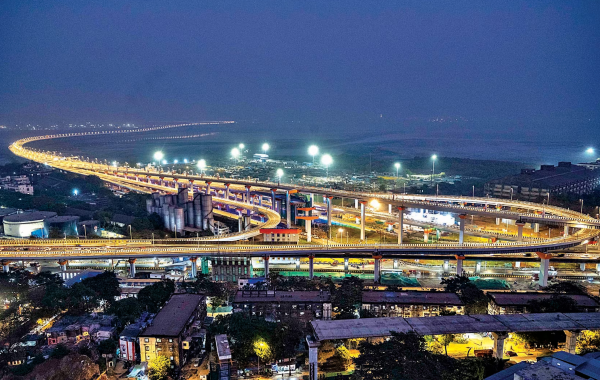 Video | Night visuals of newly inaugurated ‘Atal Setu’, India's longest sea bridge