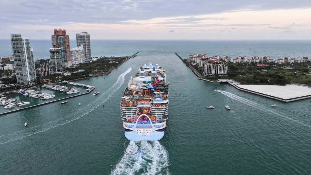 Icon of the Seas: World's Largest Cruise Ship Begins Maiden Voyage