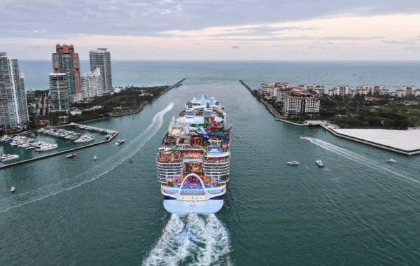 Icon of the Seas: World's Largest Cruise Ship Begins Maiden Voyage