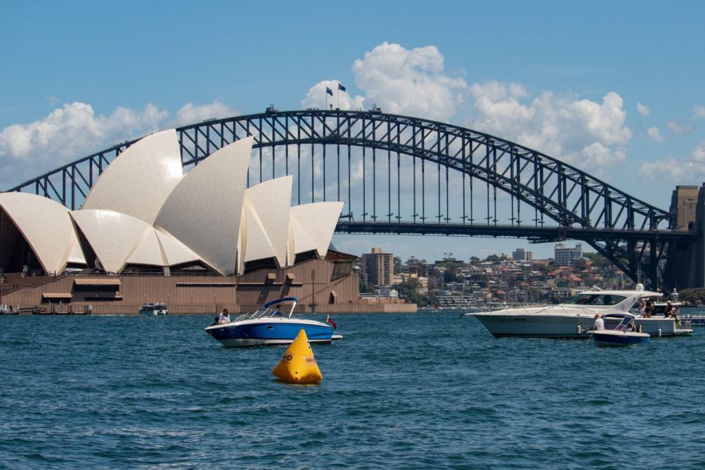Adjacent to the Opera House stands the renowned Harbour Bridge