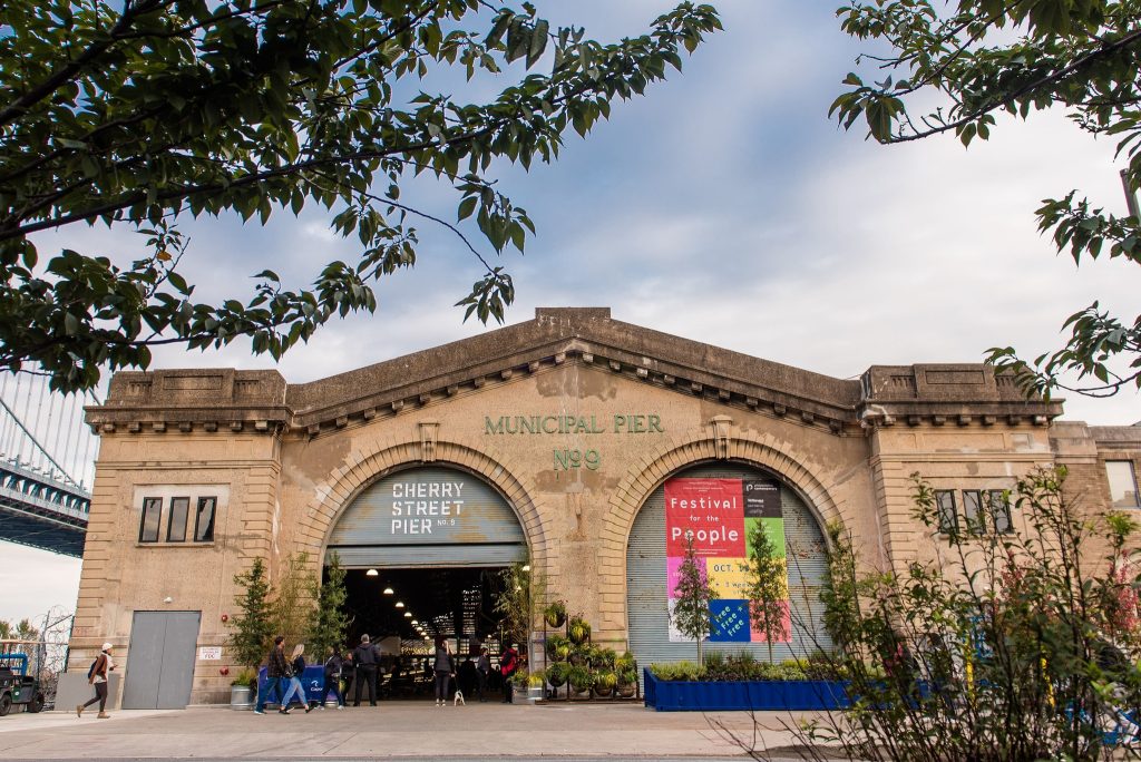 Cherry Street Pier Entrance. Photo: Maria Young