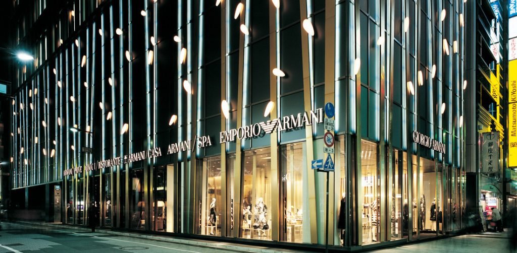 Armani Ginza Tower. Tokyo