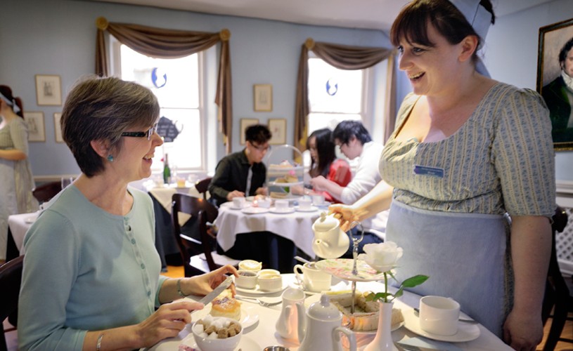 Regency Tea Room at The Jane Austen Centre
